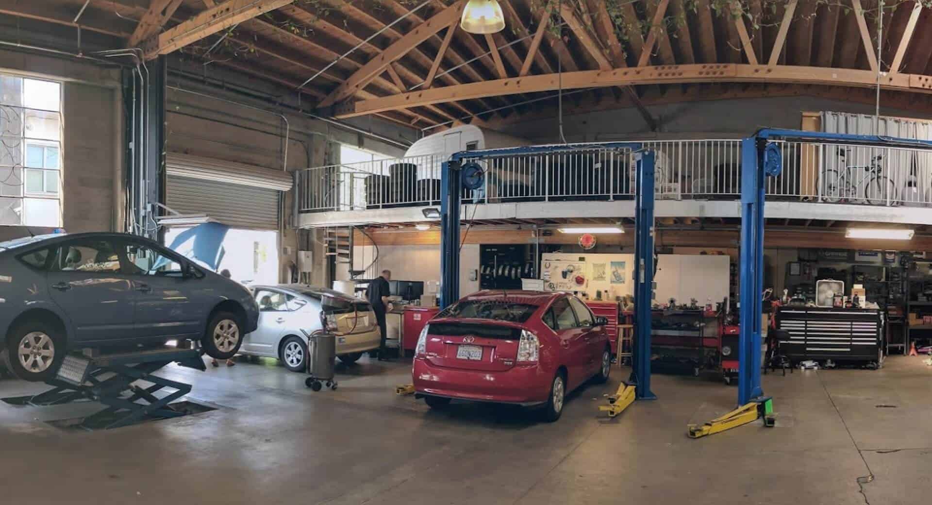 Hybrid Vehicles in the shop